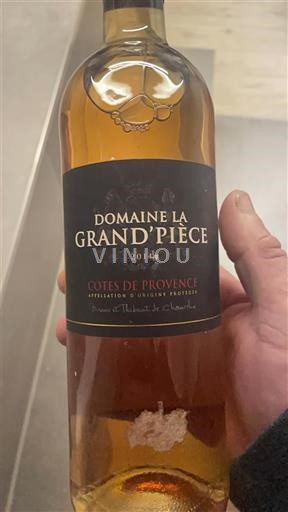 Provansa Côtes-de-Provence Domaine La Grand'Pièce 2014