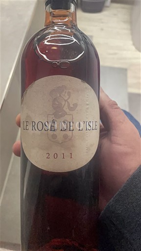 Bordeaux Bordo rose Le Rosé de l'Isle 2011