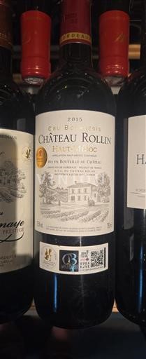Bordeaux Haut-Médoc Cru Bourgeois Château Rollin 2015