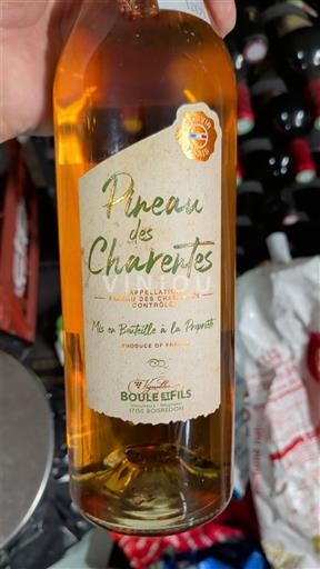 Poitou-Charentes Pineau-des-Charentes Boulet et Fils Não Sazonado