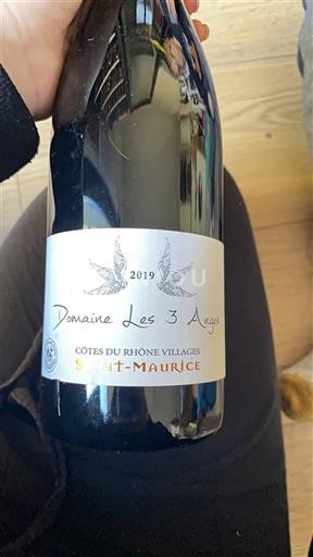 Rhônen laakso Määrittelemätön Domaine Les 3 Anges 2019