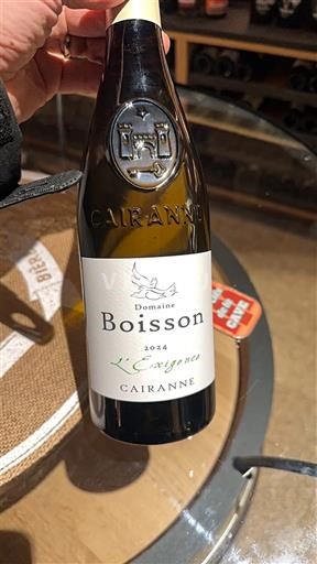 Rhône Valley Cairanne Domaine Boisson L'Exigence 2024