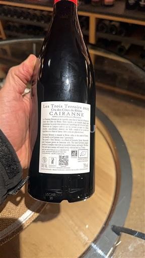 Rhône Valley Cairanne Clos des Coteaux Les Trois Terroirs 2023