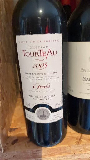 Bordeaux Graves Château Tourteau 2003