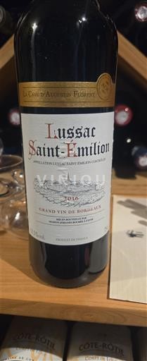 Bordeaux Lussac-saint-émilion La Cave d'Augustin Florent 2016