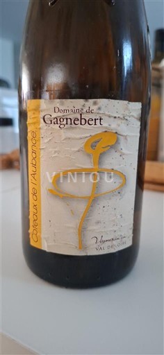 Loiren laakso Anjou Domaine Gagnebert Crieux de l'Abondance 2008