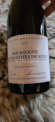 Bourgondië Hautes Côtes de Nuits Jean Guibulsson 2021