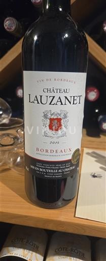 Bordeaux Château Lauzanet 2014