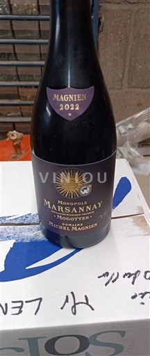 Bourgogne Marsannay Michel Magnien Mogottes 2022