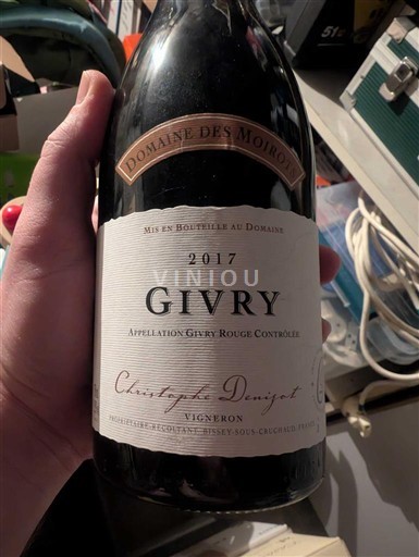 Burgundi Givry Domaine S Moirots 2017