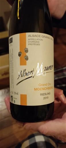 Alsacia No especificado Grand Cru Albert Maurer 2019