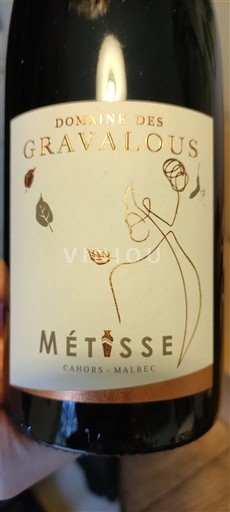 Sudoeste Cahors Domaine S Gravalous Métisse Sin añada