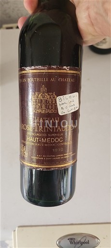 Burdeos Haut-Médoc Château Lestage-Trintaudon 1972