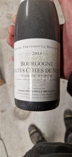 Borgogna Non specificato Domaine Thevenot-Le Brun & Fils Clos du Vignon 2014