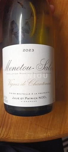Valle del Loira Menetou-Salon Julie et Patrick Noël Vignes de Chantenais 2023