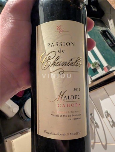 Sudoeste Cahors Chantelle Passion de Chantelle 2012