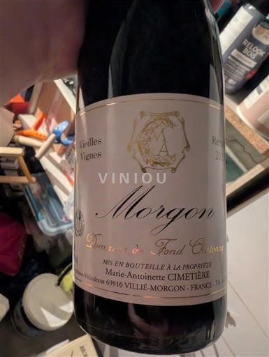 Beaujolais Morgon Domaine Fond Chêne Vieilles Vignes 2023