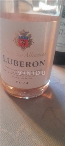 Víno Rosé sec Cuvée des Alliances 2024 Francie Údolí Rhôny Luberon AOC