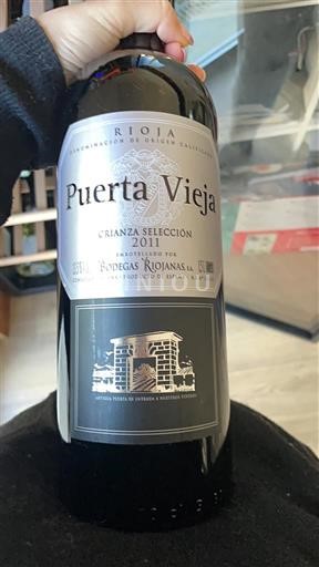 Rioja Bodegas Riojanas Puerta Vieja Crianza Selección 2011