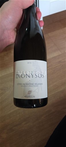 Rhônetal Côtes-du-Rhône-Dörfer Frigoulas Dionysos 2019