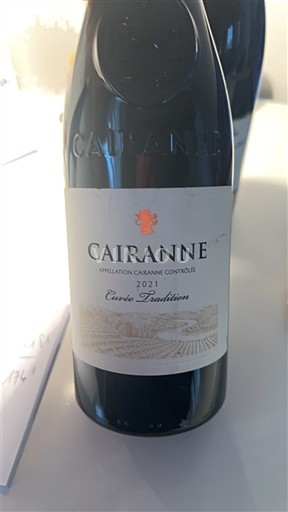 Rhônevallei Cairanne Cuvée Tradition 2021