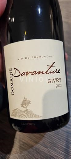 Borgoña Givry Domaine Davanture 2023