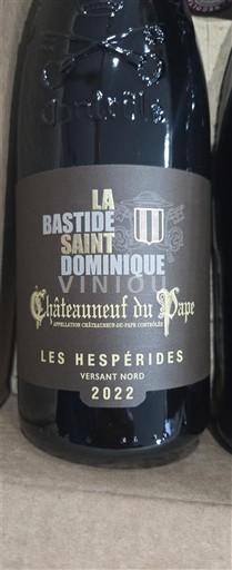 Údolí Rhôny Châteauneuf-du-Pape La Bastide Saint Dominique Les Hespérides Versant Nord 2022