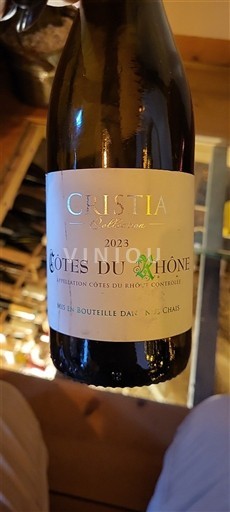 Rhône-dalen Côtes-du-Rhône Cristia 2023