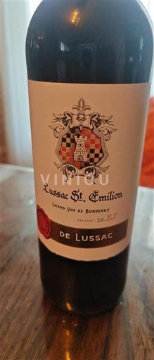 Bordéus Lussac-Saint-Émilion De Lussac Não Sazonado