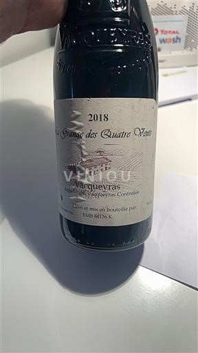 Rhônedalen Vacqueyras La Grange des Quatre Vents 2018