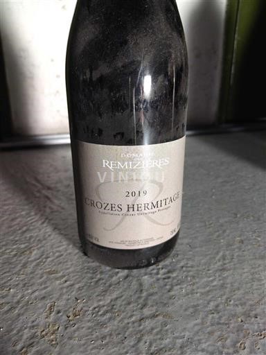 Rhône Valley Crozes-Hermitage Domaine S Remizières 2019
