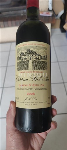 Bordeaux Lussac-saint-émilion Château Bel-Air 2008