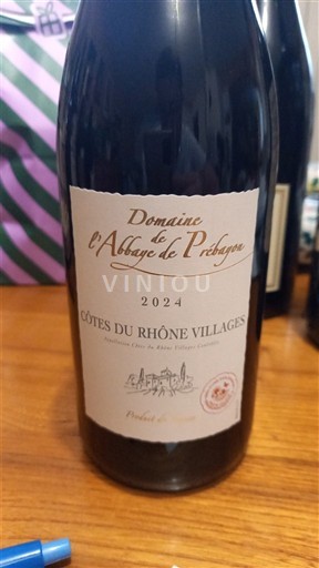 Rhônetal Côtes-du-Rhône-Dörfer Domaine L'Abbaye de Prébayre 2024