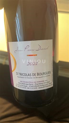Údolí Loiry Saint-Nicolas-De-Bourgueil Jean Pierre David 2021