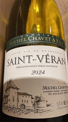 Burgund Saint-Véran Domaine Michel Chavet & Fils 2024