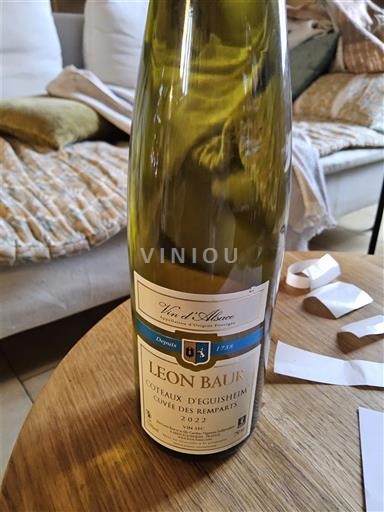 Alsacia Léon Baur des Remparts 2022