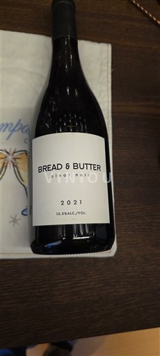 Kalifornijske AVA Ni doloceno Bread & Butter Pinot Noir 2021