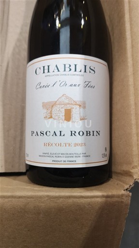 Burgundija Chablis Pascal Robin l'Or aux Fées 2023