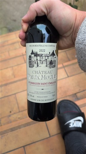 Burdeos Puisseguin-saint-émilion Château Vieux Moulin 2022