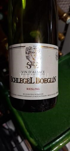 Alsacia Schlegel Boeglin Riesling 2021