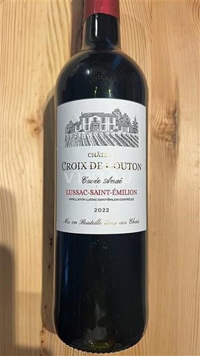 Bordéus Lussac-Saint-Émilion Château Croix de Boutine Anaë 2022