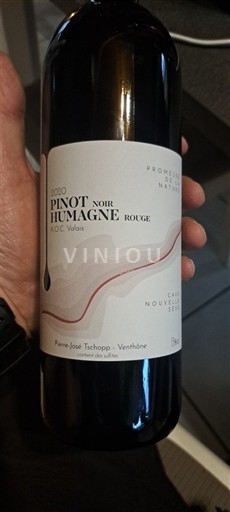 Valais Valais ZOP Pierre-José Tschopp Pinot noir-Humagne rouge 2020