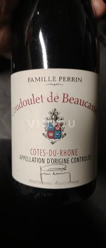 Rhônedalen Côtes du Rhône Famille Perrin Coudoulet de Beaucastel 2016