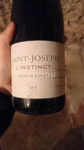 Rhône-dalen Saint-Joseph Domaine Jolivet L'Instinct 2018