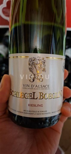 Alsasko Schlegel Boecklin Riesling 2023