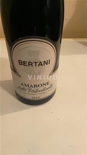 Vénétie Amarone della Valpolicella Bertani 2019