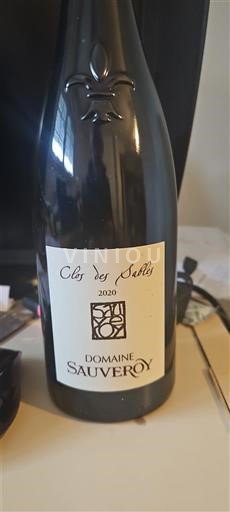 Valle della Loira Anjou Domaine Sauveroy Clos des Sables 2020