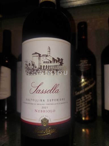 Vinos Rouge sec Sassella Nino Negri 2021 Italia Lombardía Valtellina Superiore DOCG