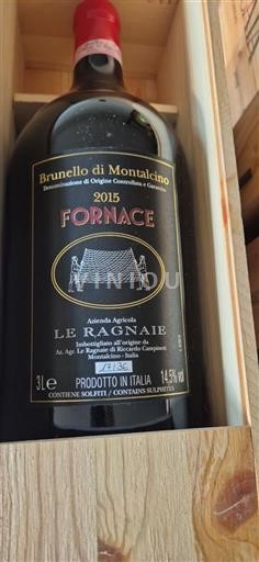 Toscana Brunello di Montalcino. Le Ragnaie Fornace 2015