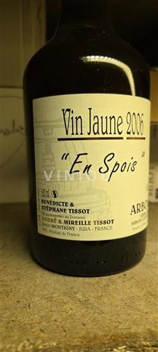 Jura Arbois Bénédicte & Stéphane Tissot En Spois 2006